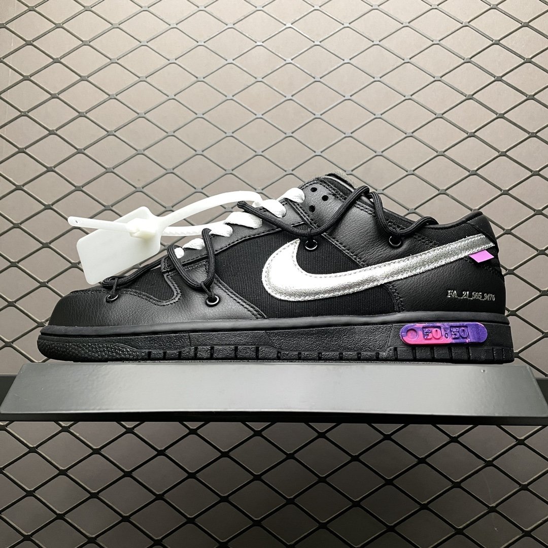 Replica OFF White Shoe Off-White x Nike SB Dunk OW THE 50 DM1602-004 36-46