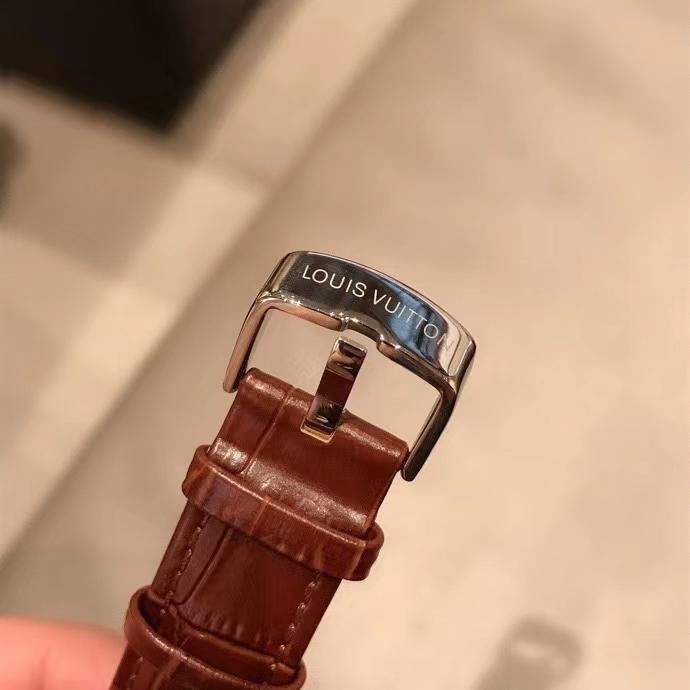 Replica LOUIS VUITTON LV 904l Stainless Steel Quartz Watch 42MM