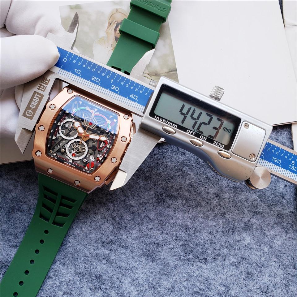Replica Richard Mille 904l Stainless Steel Quartz Watch 44MM