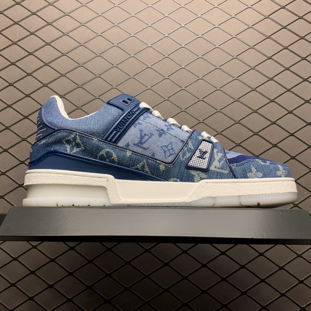 Replica Louis Vuitton Shoe Louis Vuitton LV Trainer 39-45