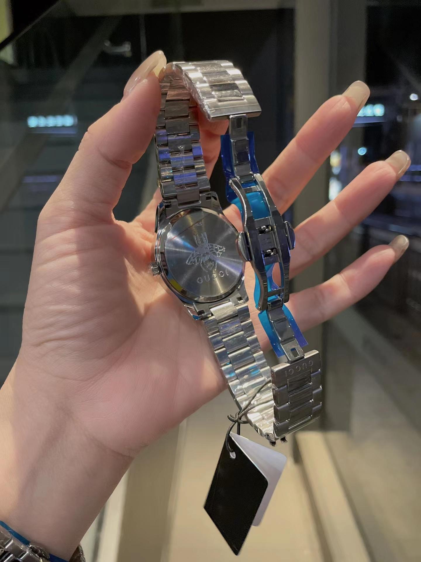 Replica Gucci 904l Stainless Steel Quartz Watch 28MM 38MM