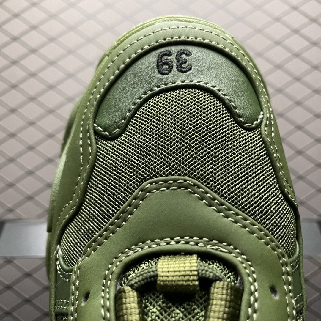 Replica Balenciaga Shoe Balenciaga Triple S 3.0 GREEN 35-46