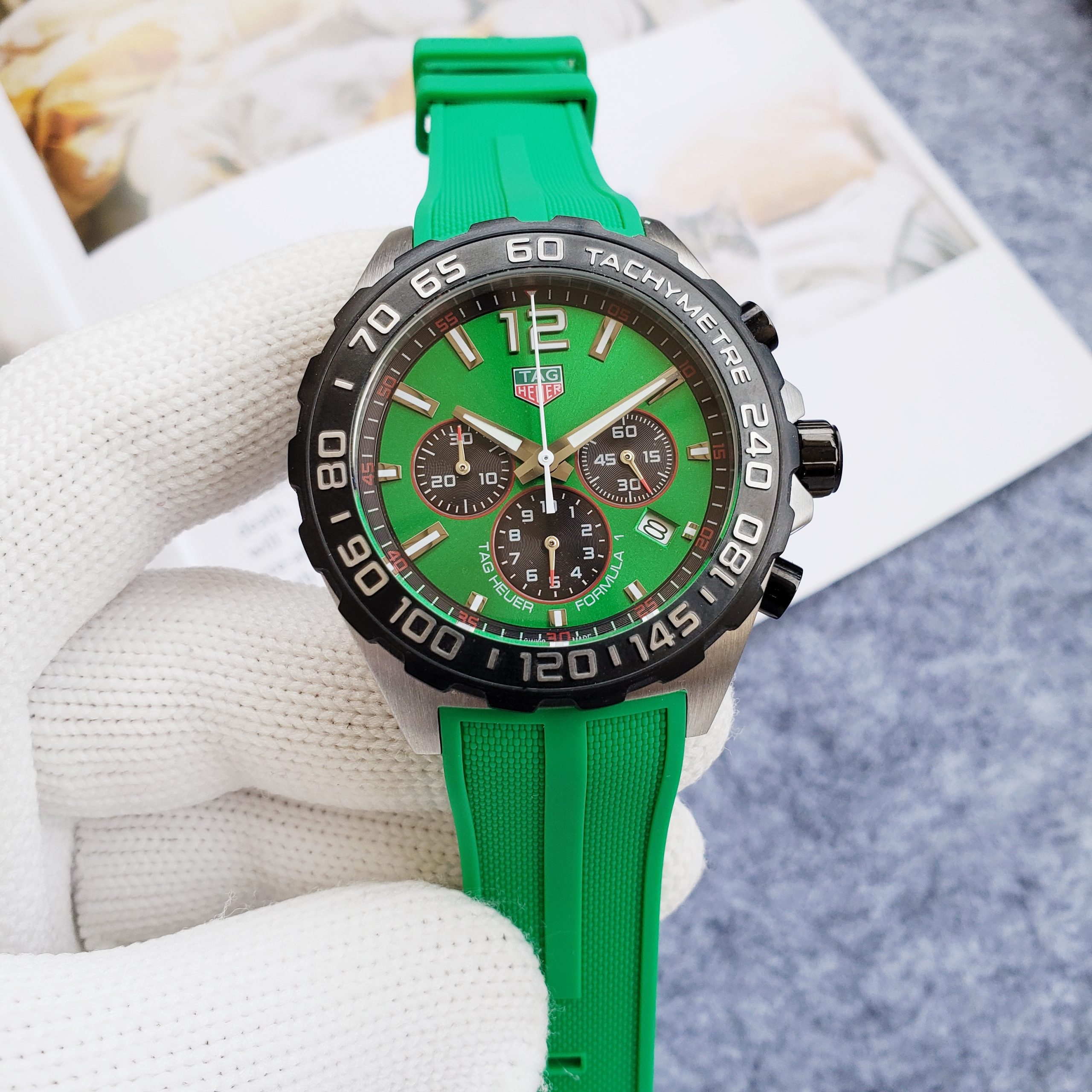 Replica Tag Heuer 904l Stainless Steel Quartzl Watch 45MM