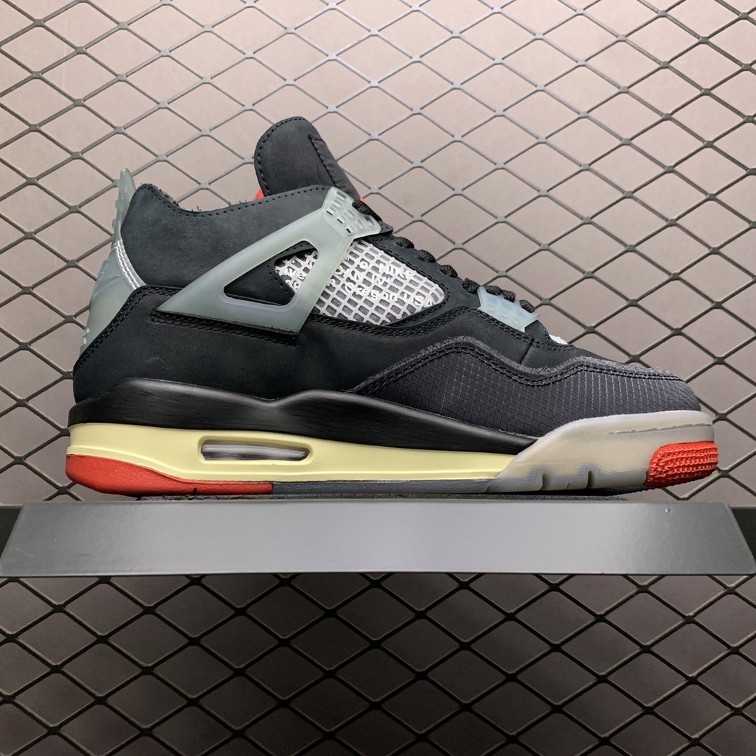 Replica OFF White Shoe Off-White x Air Jordan 4 Retro SP AJ4 CV9388-001 36-47.5