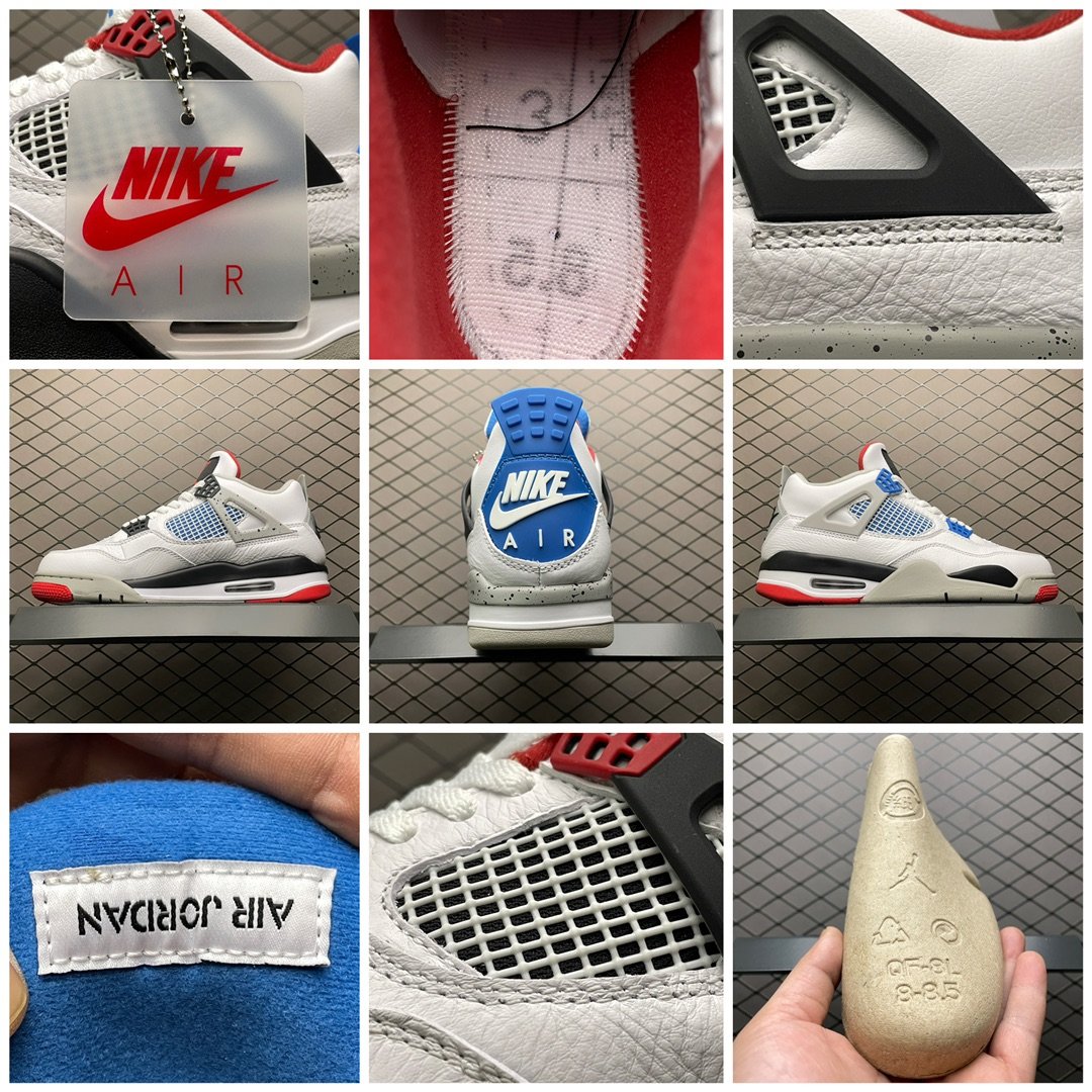Replica Air Jordan Shoe Air Jordan 4 Black Lase AJ4 CI1184-146 40-47.5