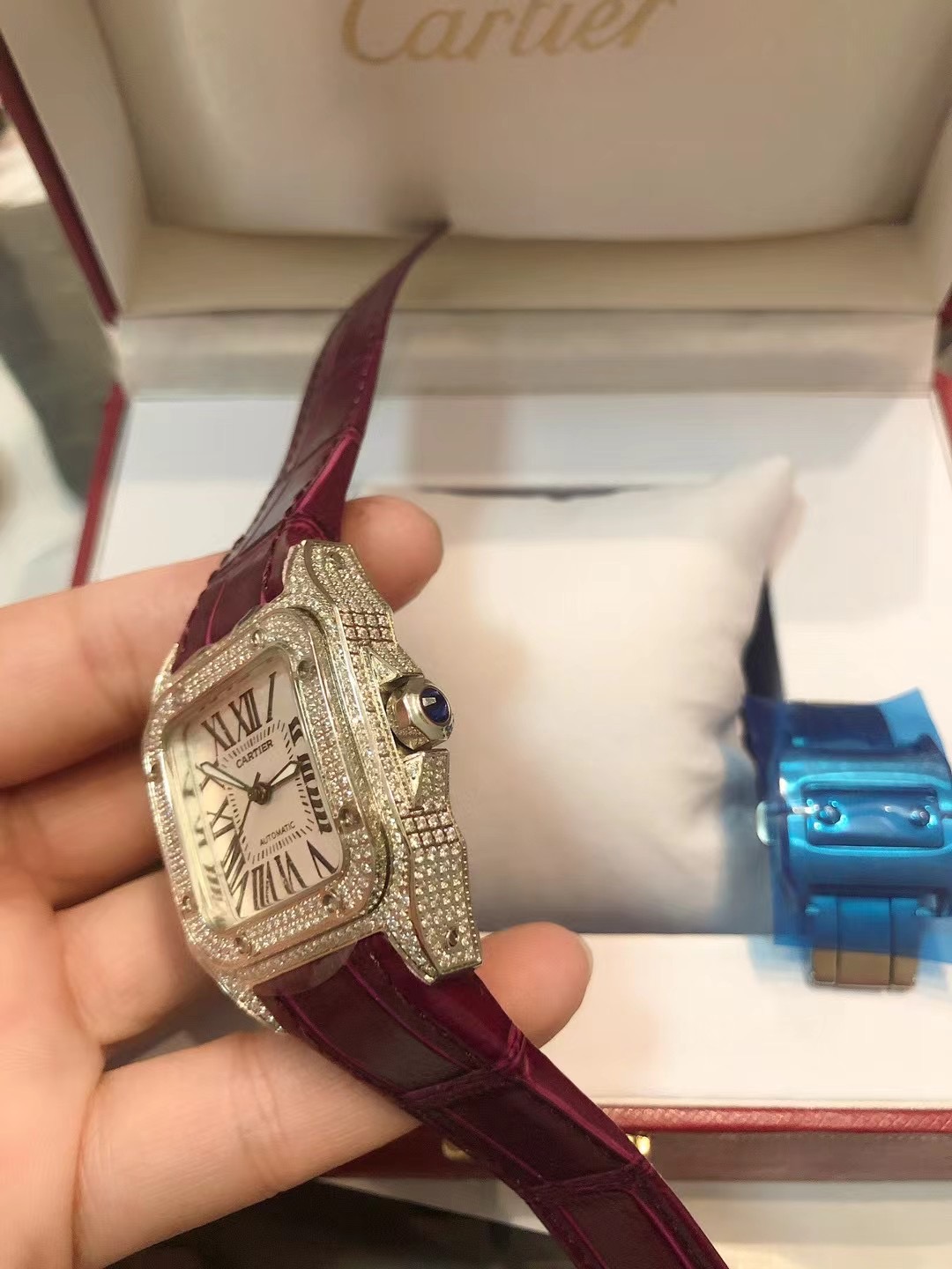 Replica Cartier Automatic MachineWatch 34CM 38CM