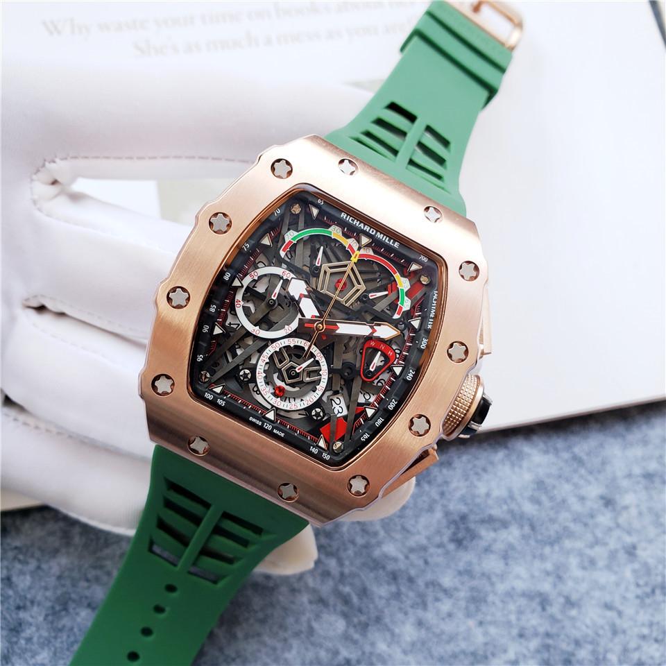 Replica Richard Mille 904l Stainless Steel Quartz Watch 44MM