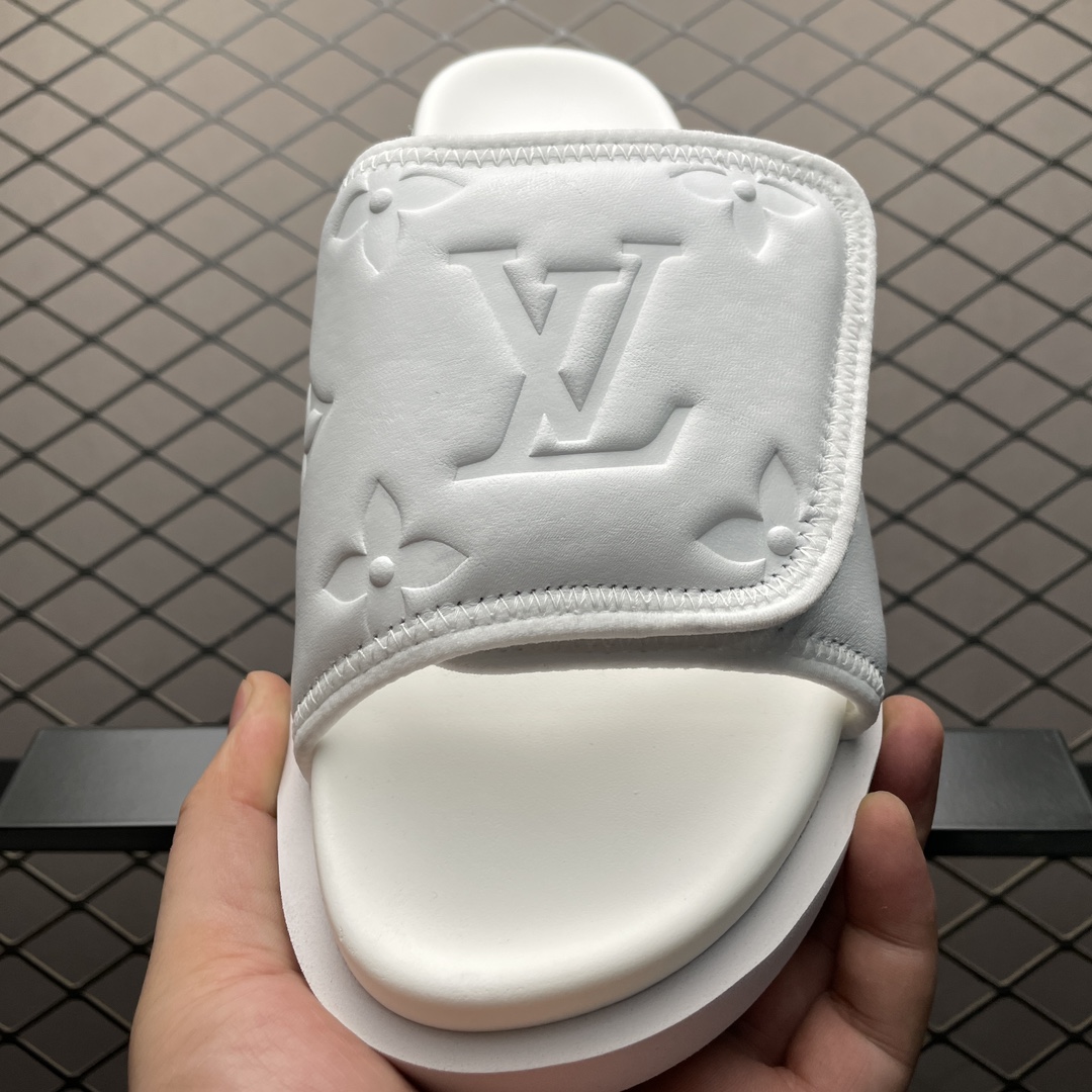 Replica Louis Vuitton Shoe Louis Vuitton Oasis Miami Damier Size 38-46 White