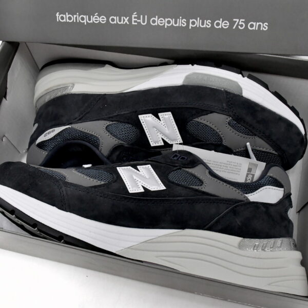Replica New Balance Shoe M992GG New Balance 992 Navy Grey