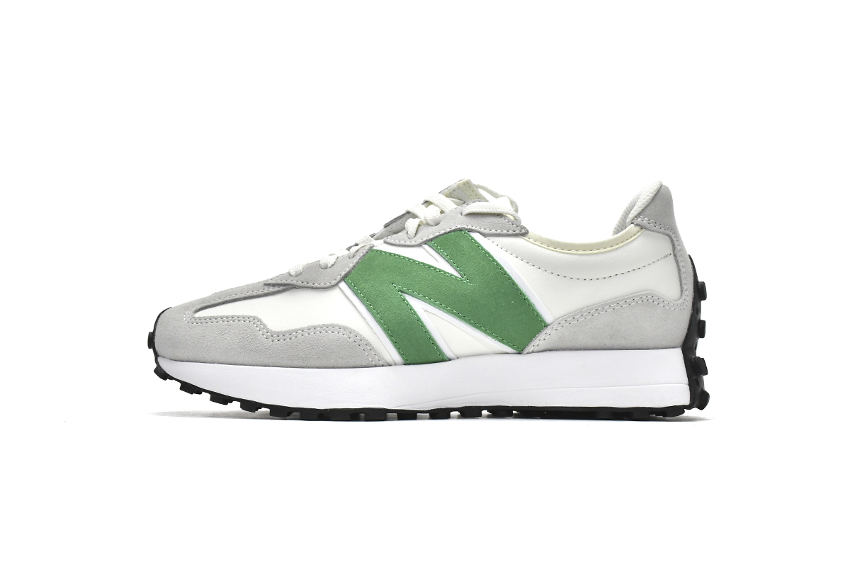 Replica New Balance Shoe WS327LG New Balance 327 White Green