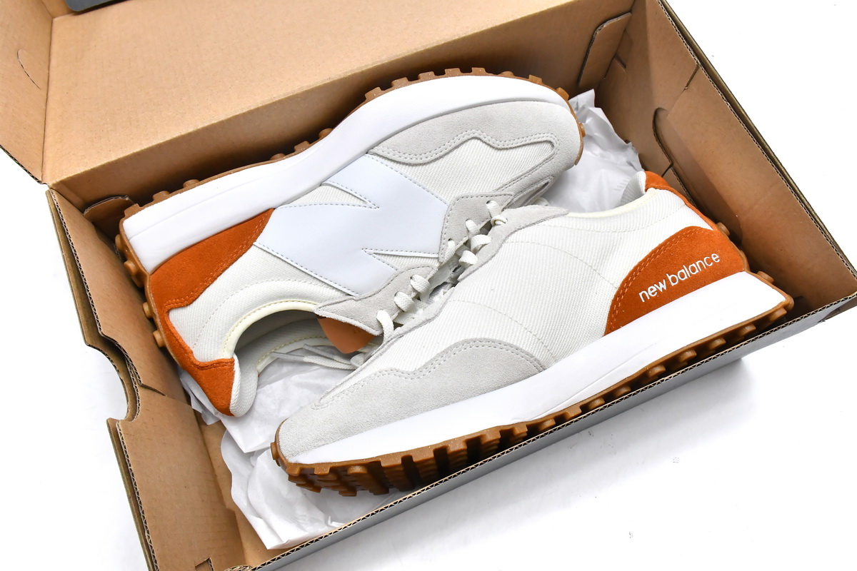 Replica New Balance Shoe WS327RA New Balance 327 Sea Salt Rust Oxide