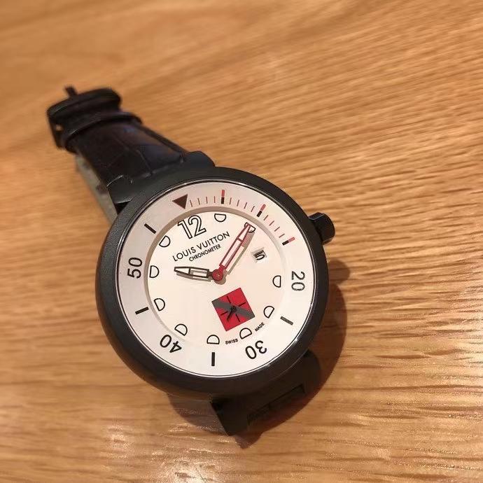 Replica LOUIS VUITTON LV 904l Stainless Steel Quartz Watch 42MM