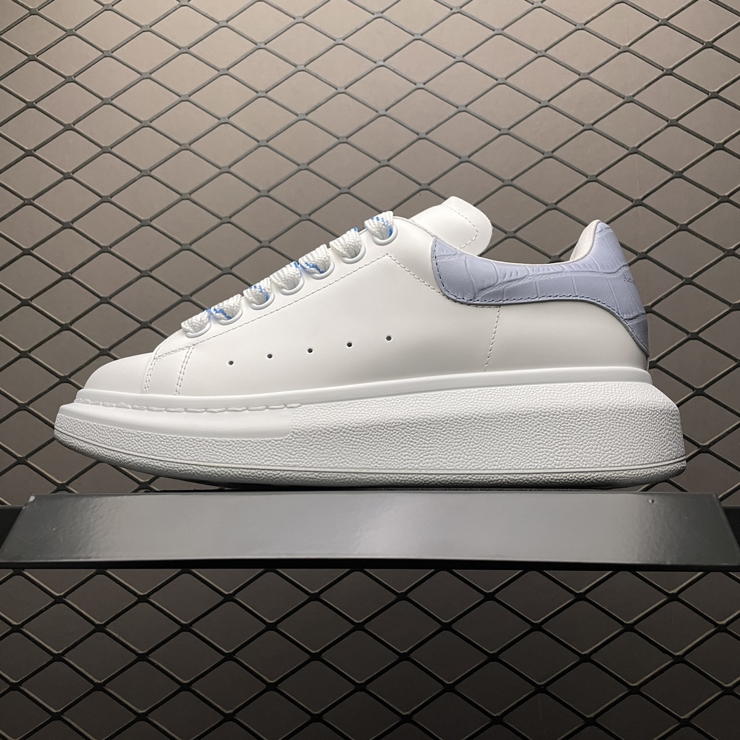 Replica Alexander McQueen Shoe Alexander McQueen White Purple Size 35-39