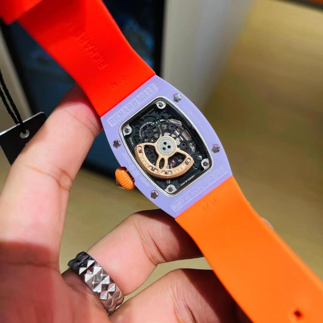Replica Richard Mille Ceramic Case Automatic Machine Watch 33MM