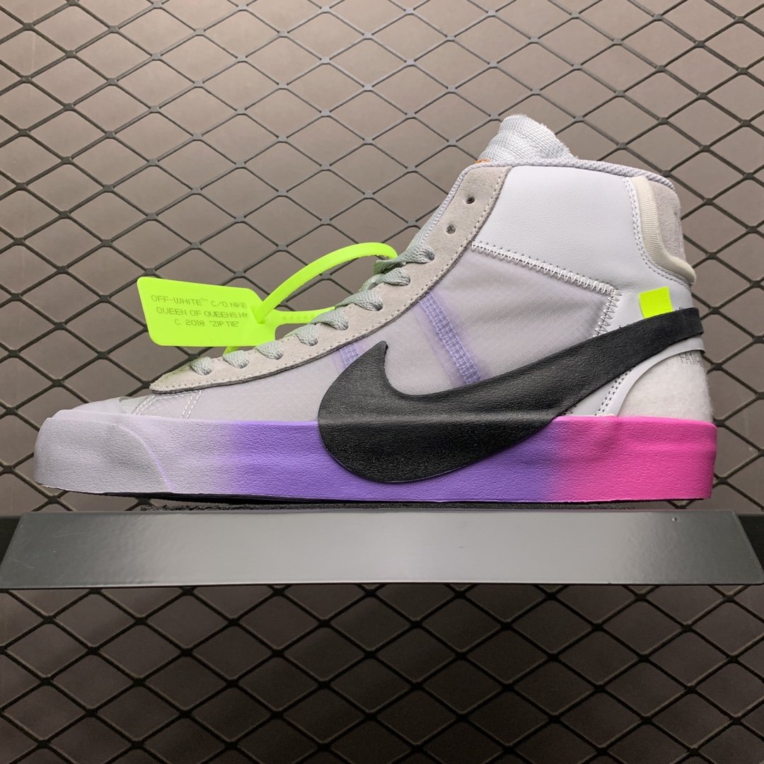 Replica OFF White Shoe Off-White X Nike Blazer Mid OW AA3832-002 36-46