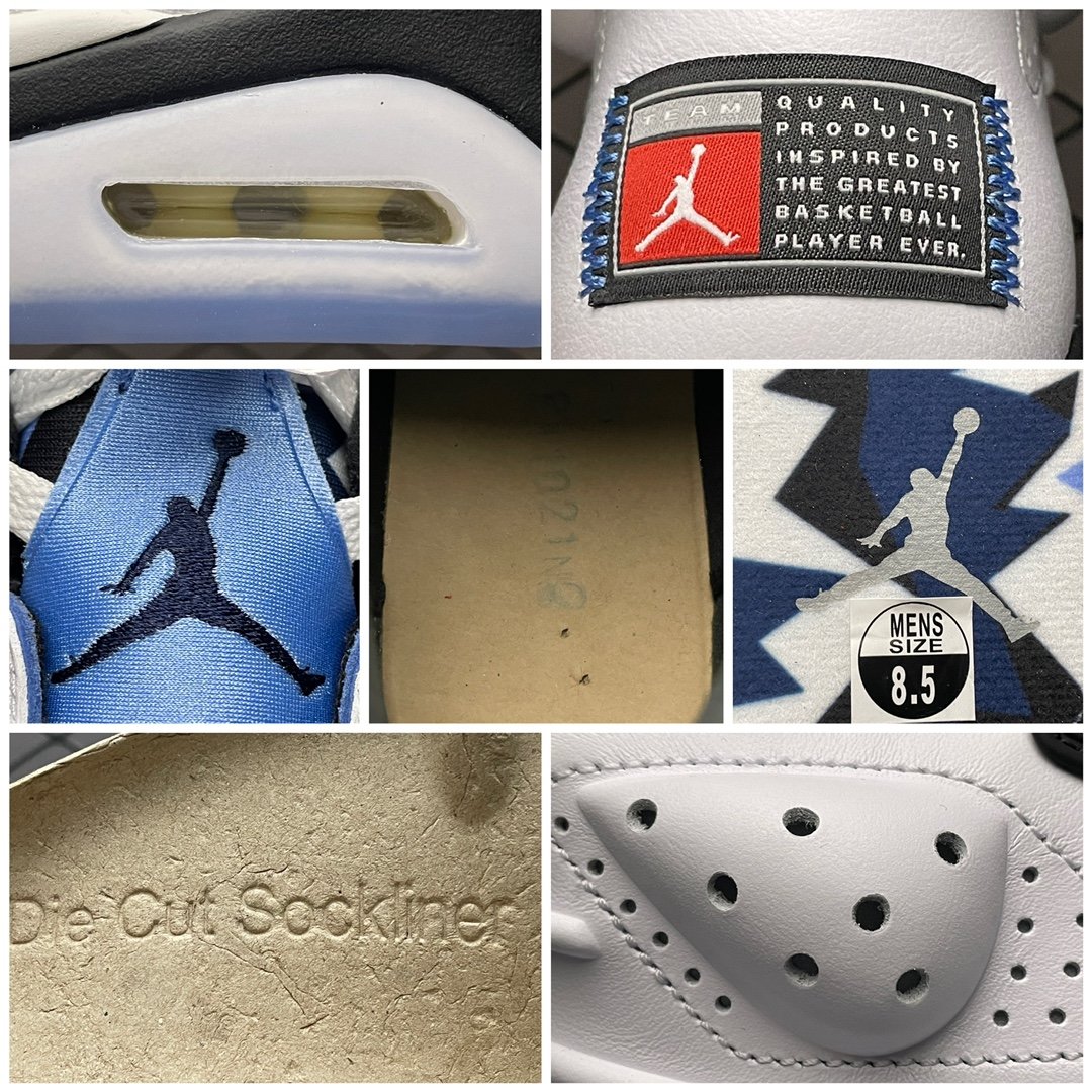 Replica Air Jordan Shoe Air Jordan AJ6 RetroUNC AJ6 CT8529-410 41-47