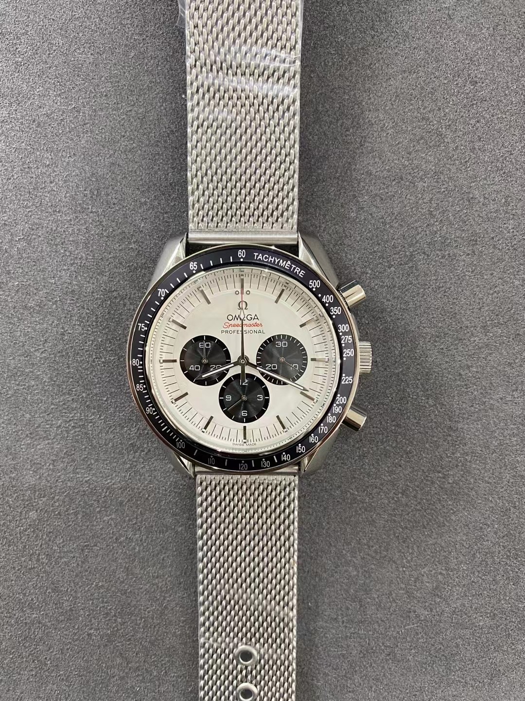 Replica OMEGA Speedmaster 904l Stainless Steel Quartzl Watch 44MM
