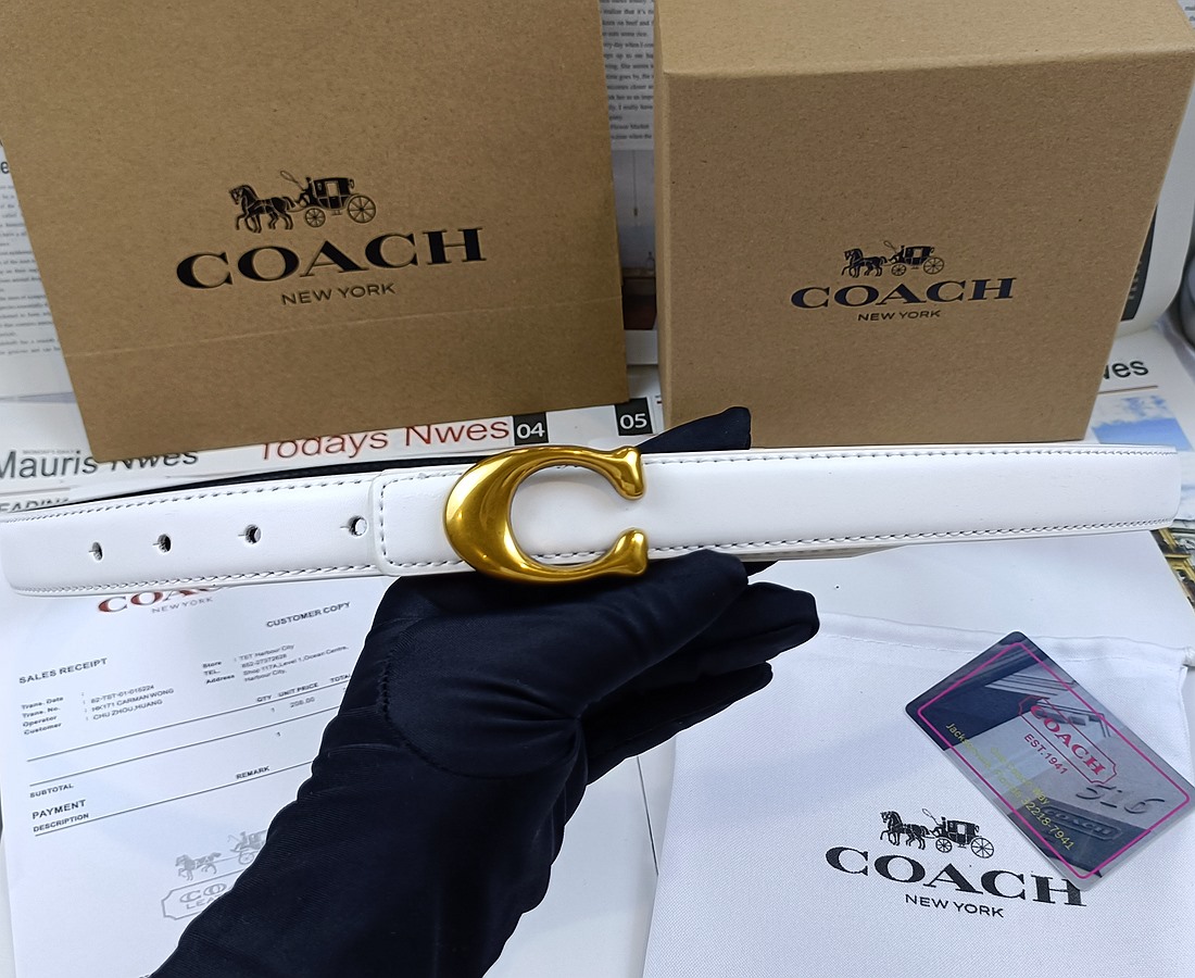Replica COACH belt