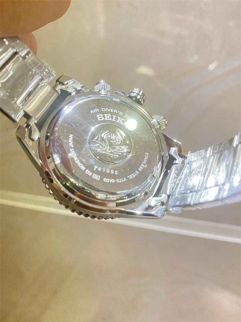 Replica Seiko 904l Stainless Steel VK Quartz Watch 42MM