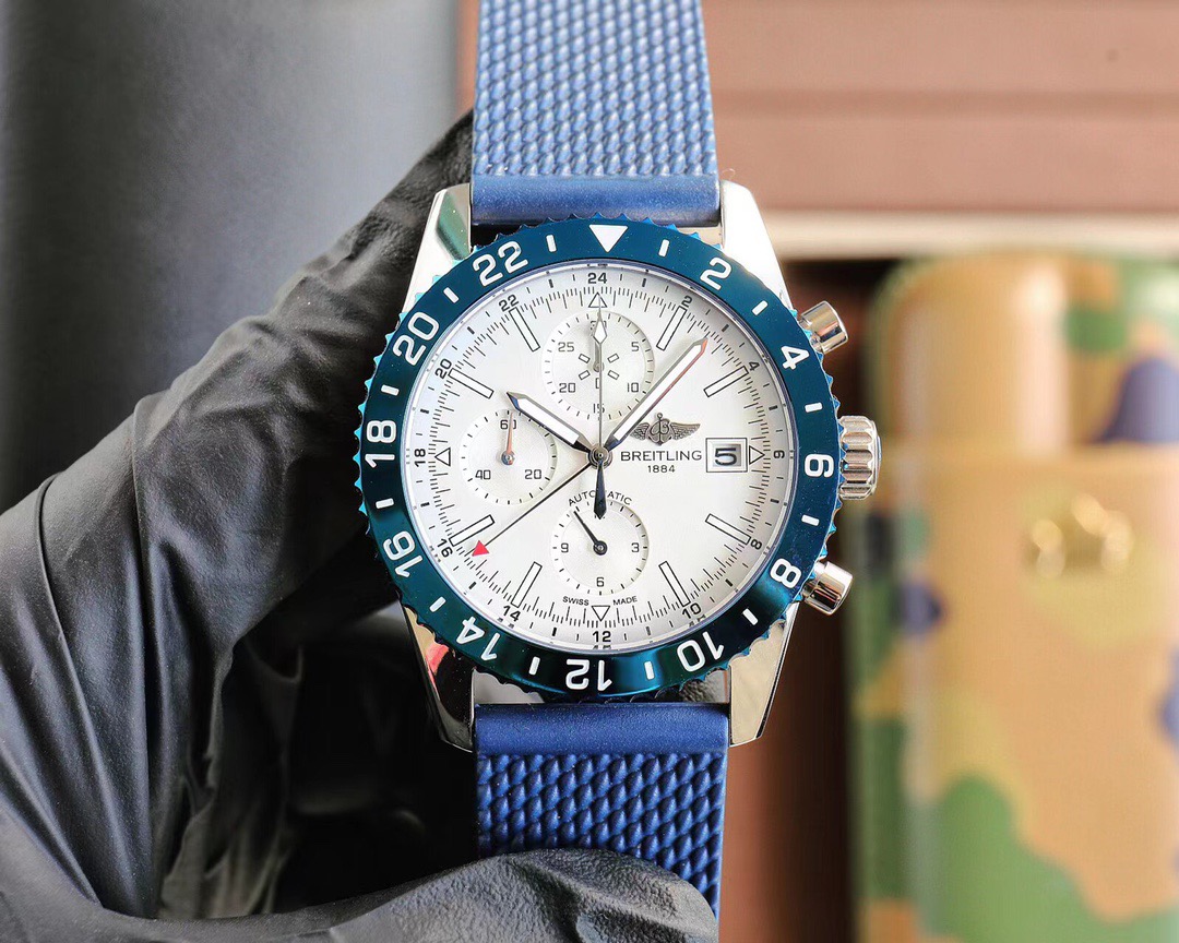 Replica BREITLING 904l Stainless Steel Quartz Watch 43MM