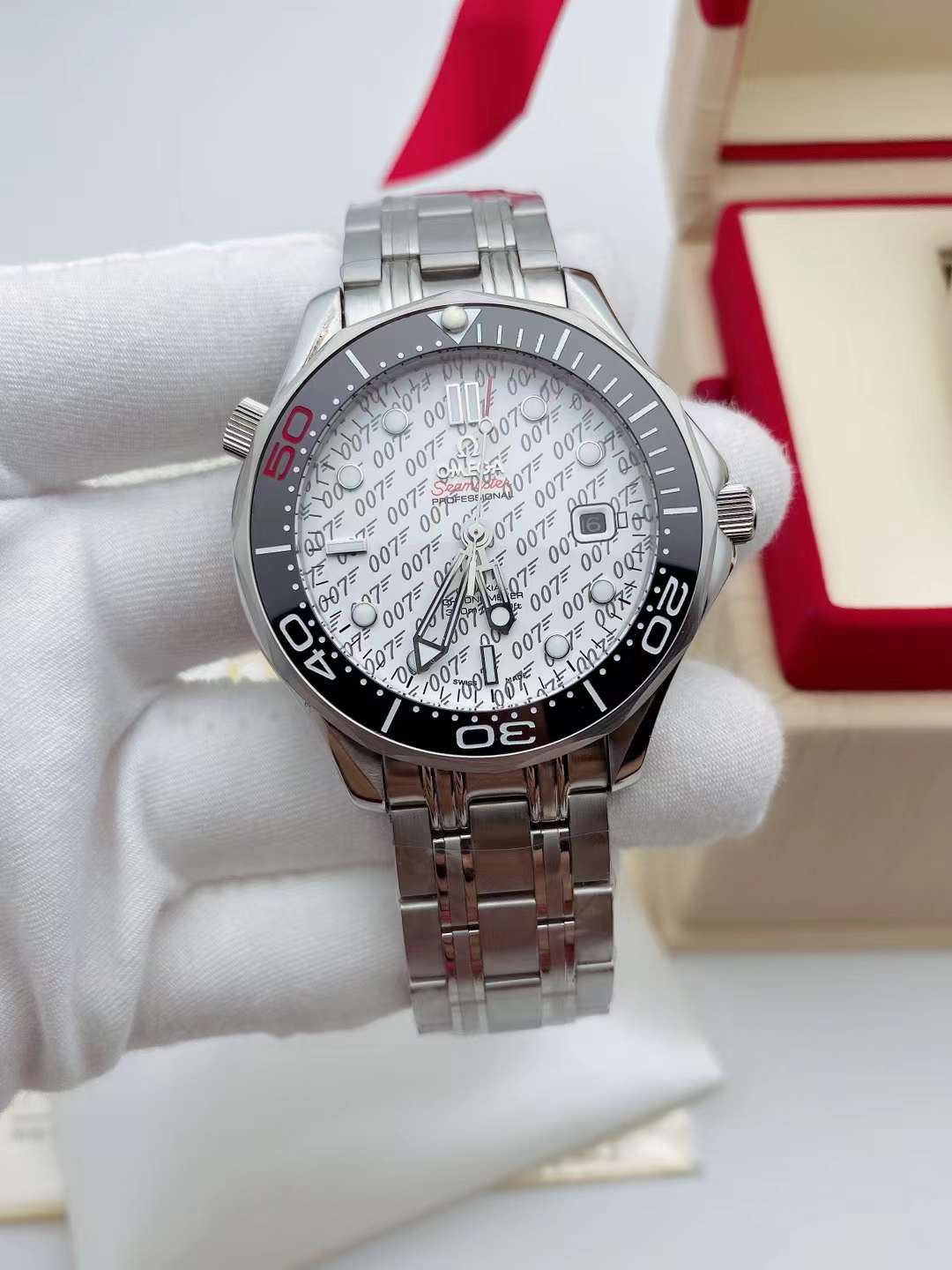 Replica OMEGA Seamaster 904l Stainless Steel Automatic Mechanical Watch 41MM