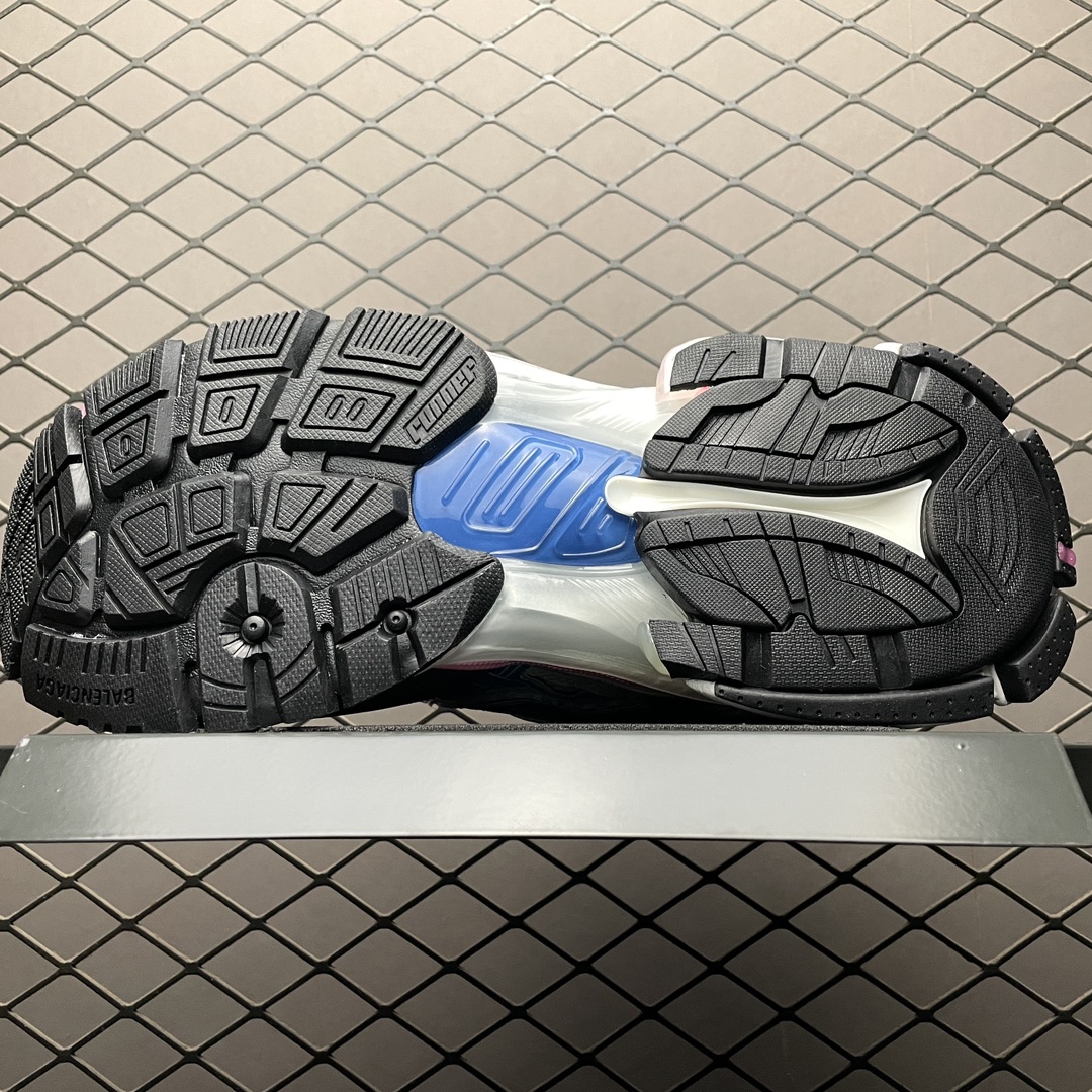 Replica Balenciaga Shoe Balenciaga Runner White Blue Red Size 35-46