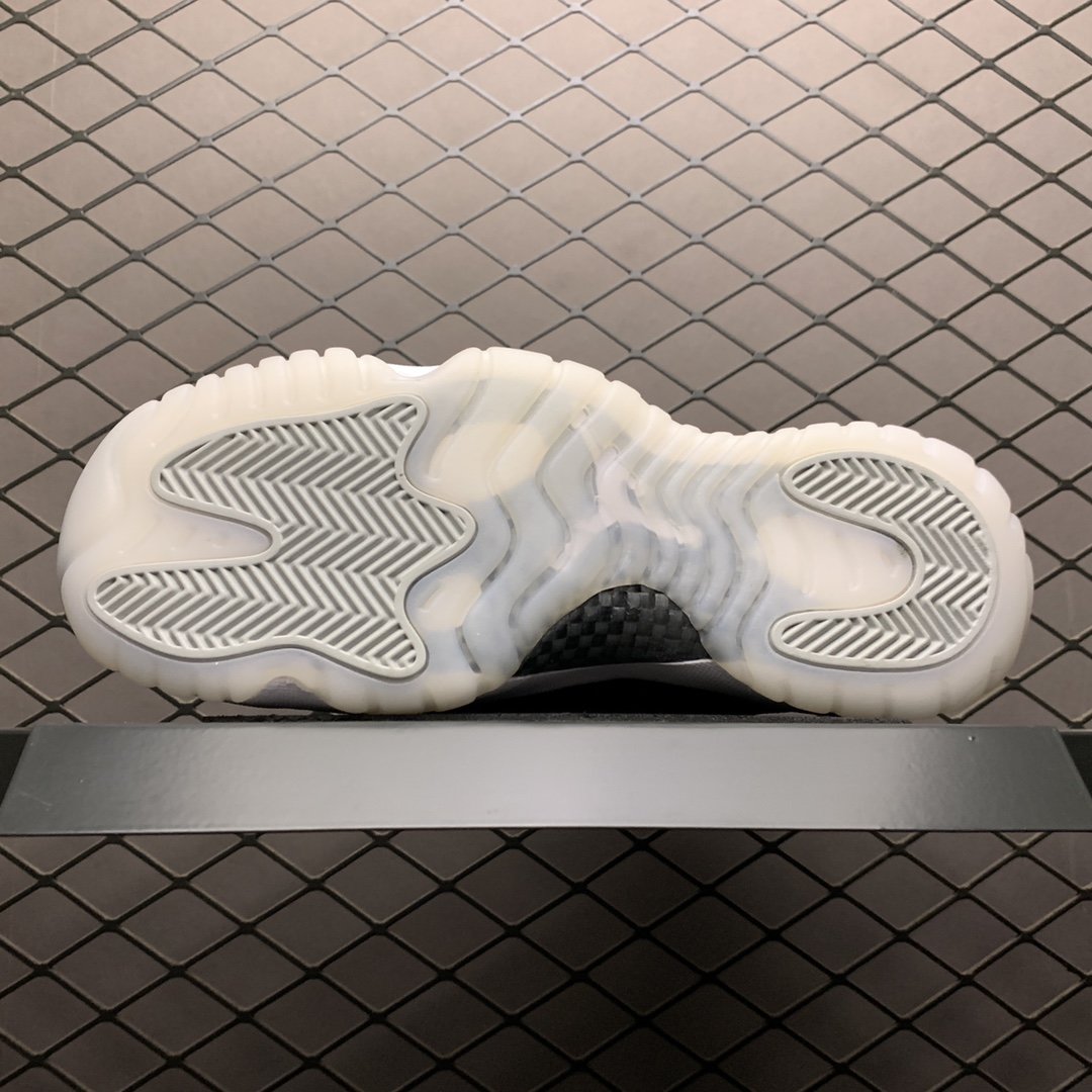 Replica Air Jordan Shoe Womens Air Jordan 11 Silver Eyelets 378038-011 36-40