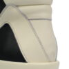 Replica Rick Owens Shoe Rick Owens GeoBasket Oversized Eylet Black White