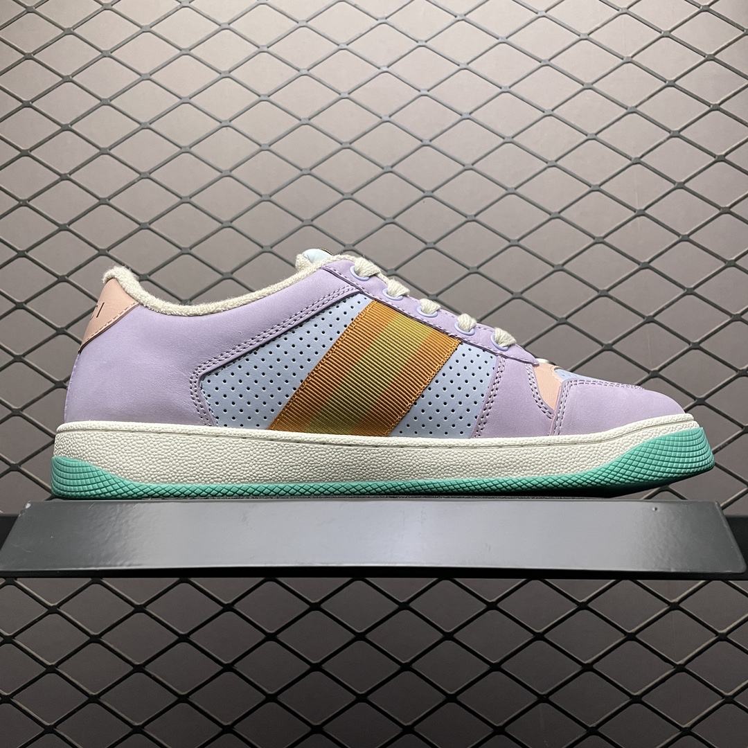 Replica GUCCI Shoe Gucci Screener GG SIZE 35-40 Purple