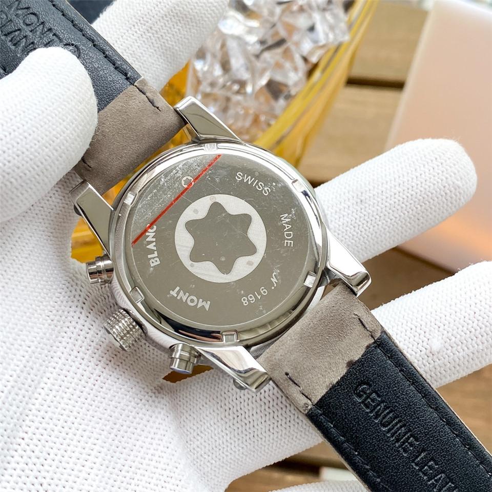 Replica Montblanc 904l Stainless Steel Quartz Watch 44MM