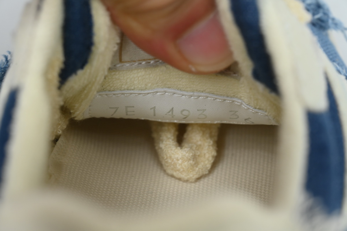 Replica Fendi Shoe Fendi Match Blue Cowboy