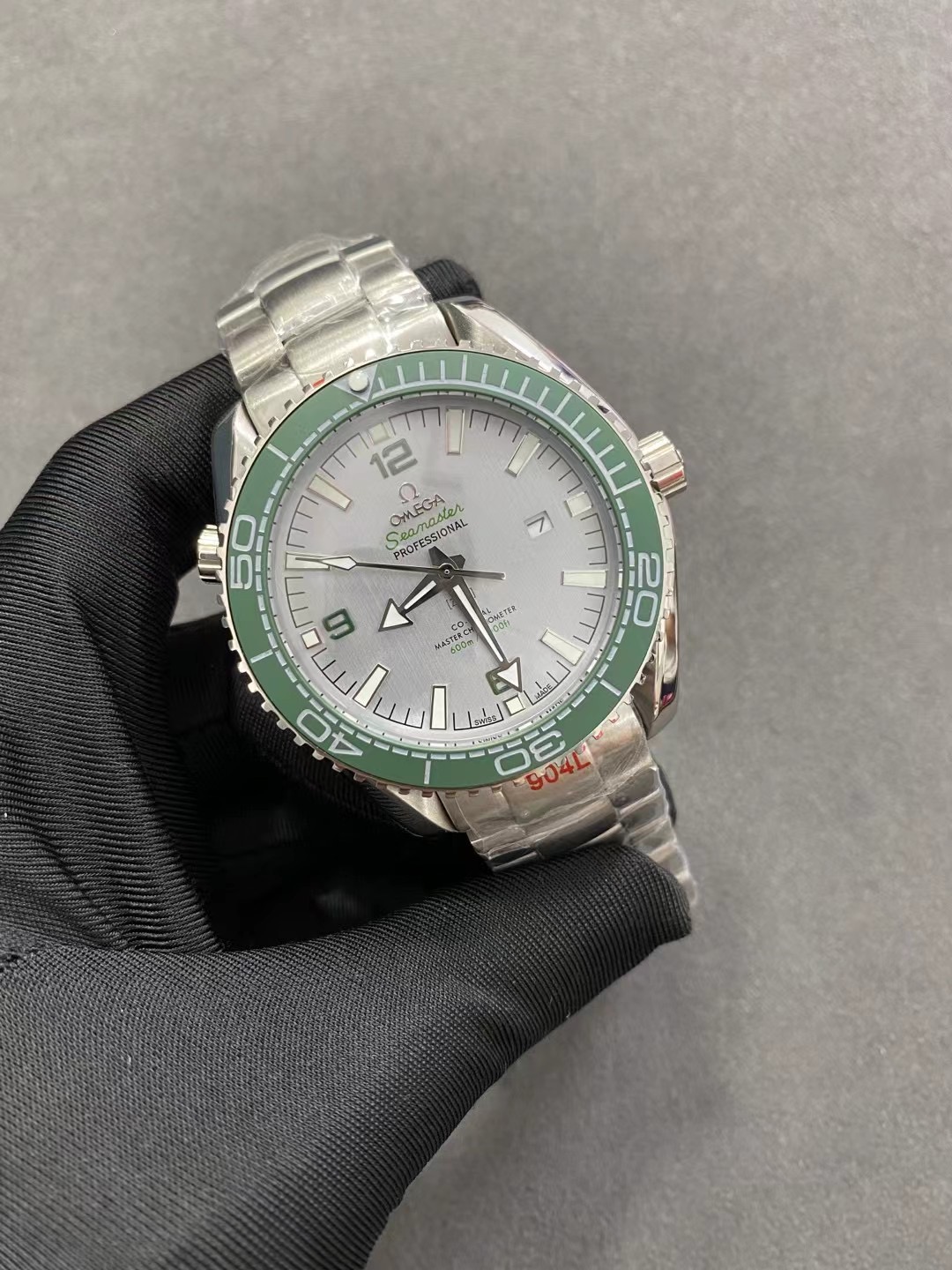Replica Omega 904l Stainless Steel Automatic Machine Watch 44MM