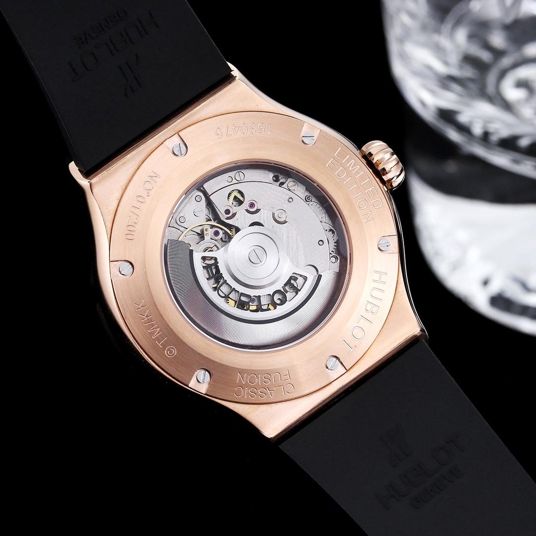 Replica Hublot 904l Stainless Steel Automatic Mechanical Watch 43MM