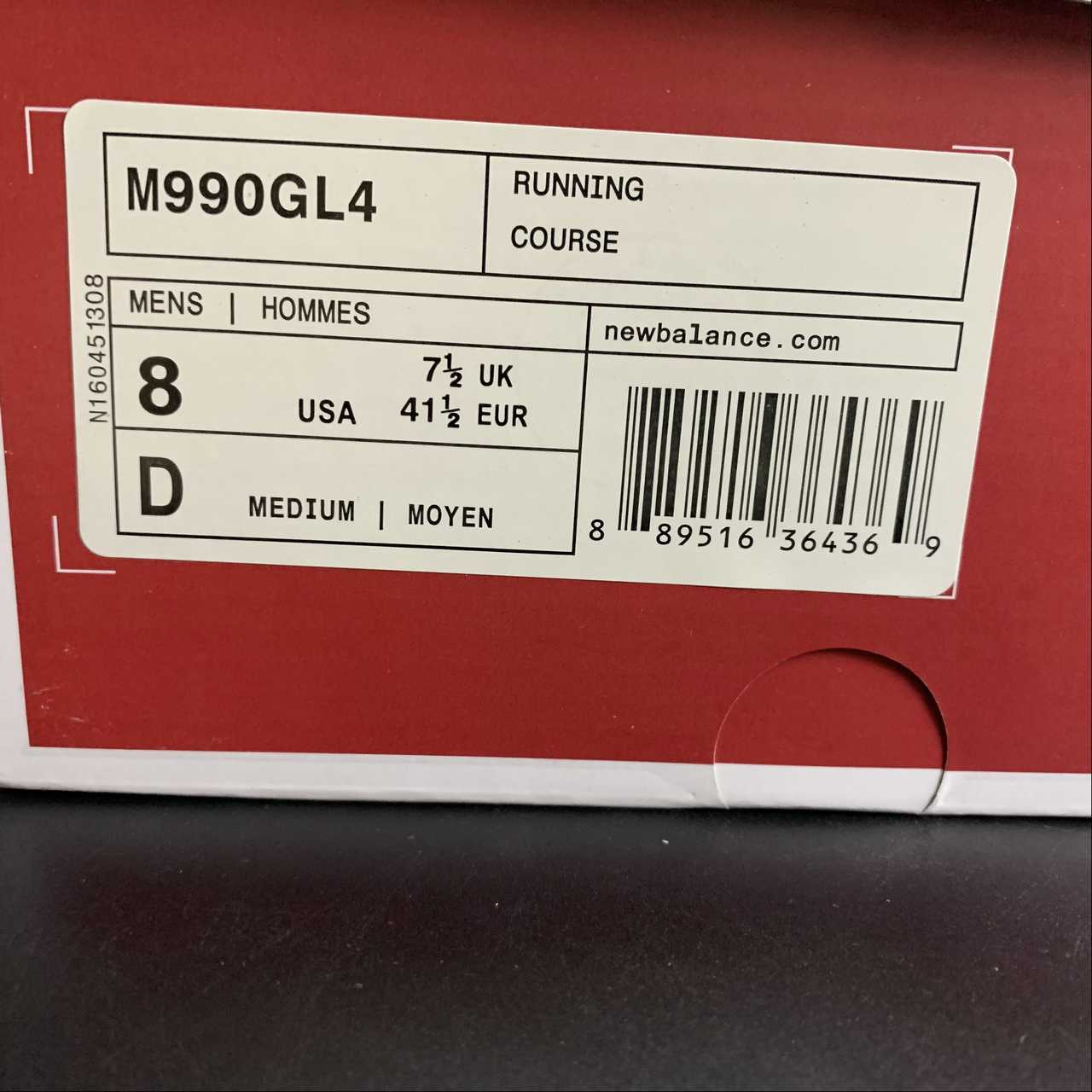 Replica New Balance Shoe New Balance NB990 M990GL4  36-45