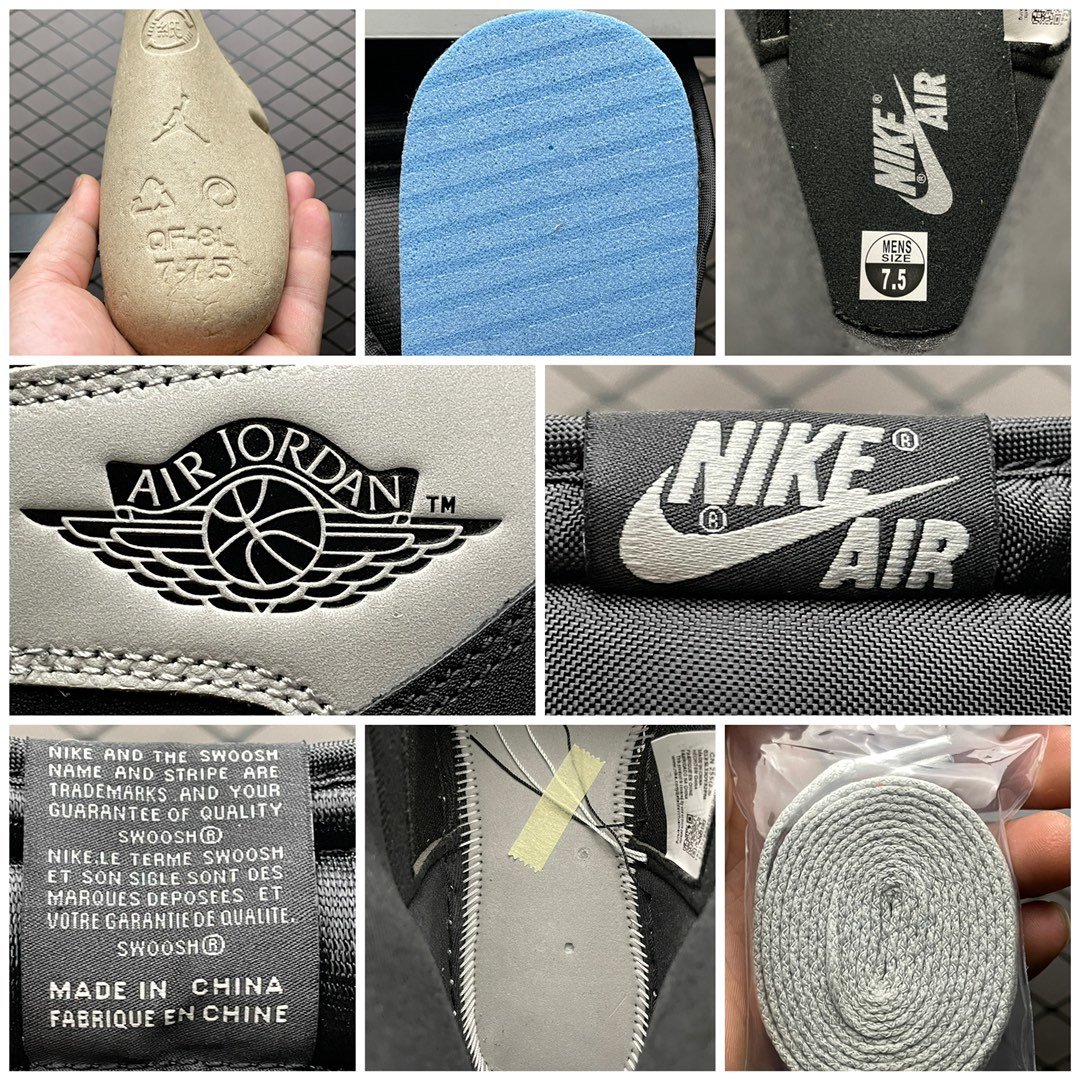 Replica Air Jordan Shoe Air Jordan 1 AJ1Shadow555088-035 40.5-47.5
