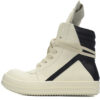 Replica Rick Owens Shoe Rick Owens Luxor Geobasket High ‘Milk Black’