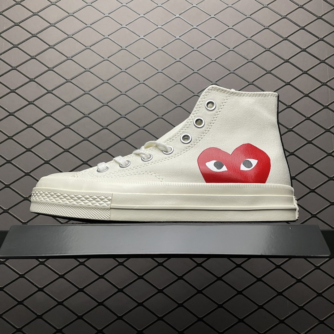 Replica Converse Shoe CDG x Converse CDG PLAY Size 35-44 093801