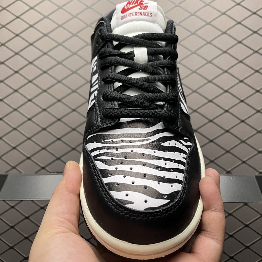 Replica Nike Dunk SB Shoe Quartersnacks x Nike Dunk LowZeber DM3510-001 Size 36-47