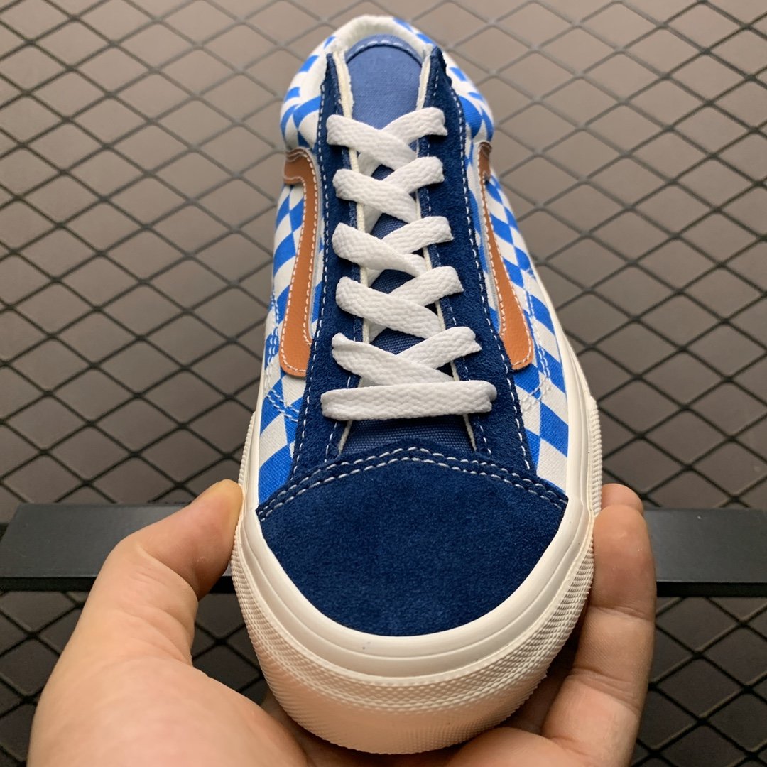Replica Vans Shoe Vans Style 36 Navy Blue 35-44