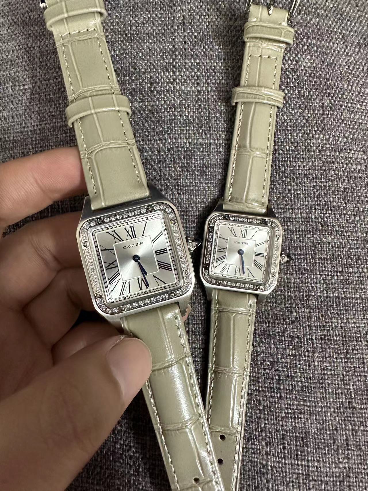 Replica Cartier Tank 904l Stainless Steel Automatic Mechanical Watch 32mm×43mm 28mm×38mm