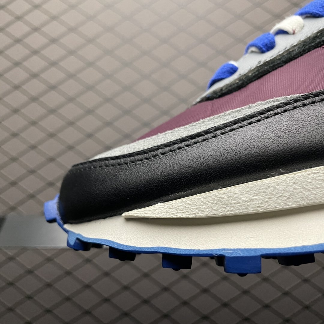 Replica Nike Shoe Undercover x Sacai x Nike LD Waffle Night Maroon Team RoyalDJ487