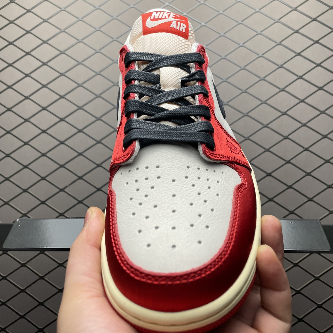 Replica Air Jordan Shoe Trophy Room x Air Jordan 1 Low OG AJ1 FN0432-100 Size 36-47.5