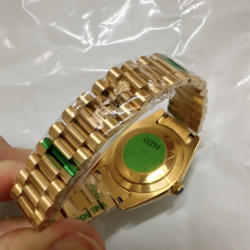 Replica Rolex DayDate 904l Stainless Steel Automatic Mechanical Watch 36mm