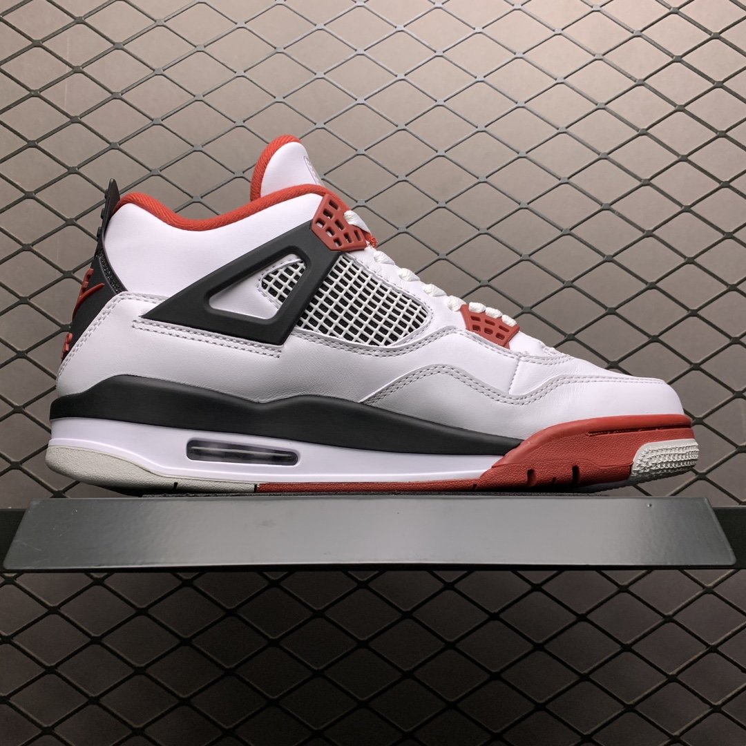Replica Air Jordan Shoe Air Jordan 4 Fire Red AJ4 DC7770-160 40-47.5