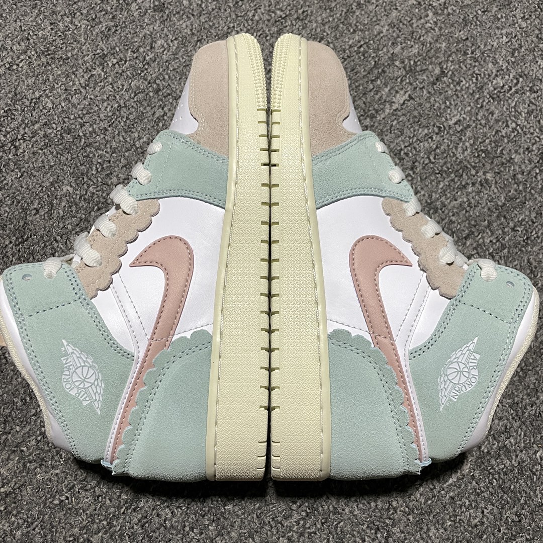 Replica Air Jordan Shoe Air Jordan 1 Mid GS AJ1 DZ5361-100 Size 36-40
