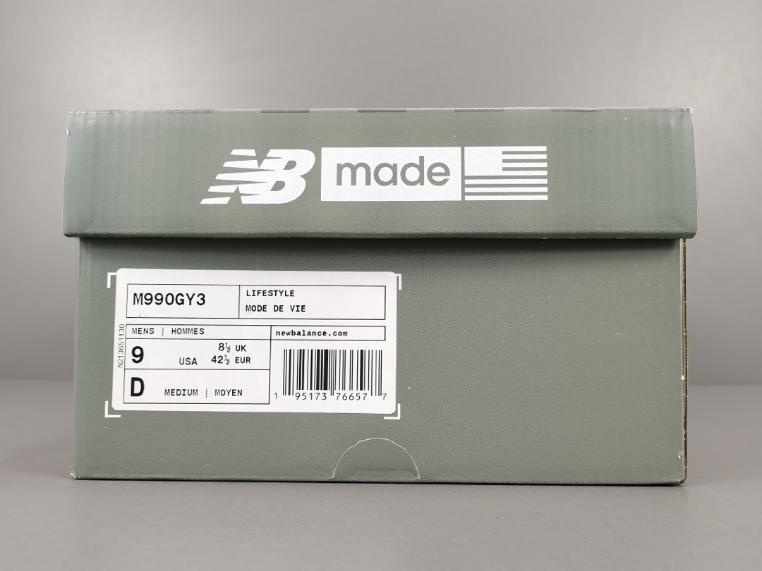 Replica New Balance Shoe  New Balance 990 V3     U990GY3