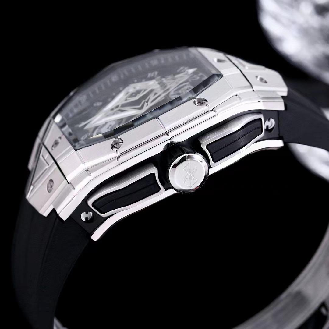 Replica Hublot 904l Stainless Steel Quartzl Watch 45MM