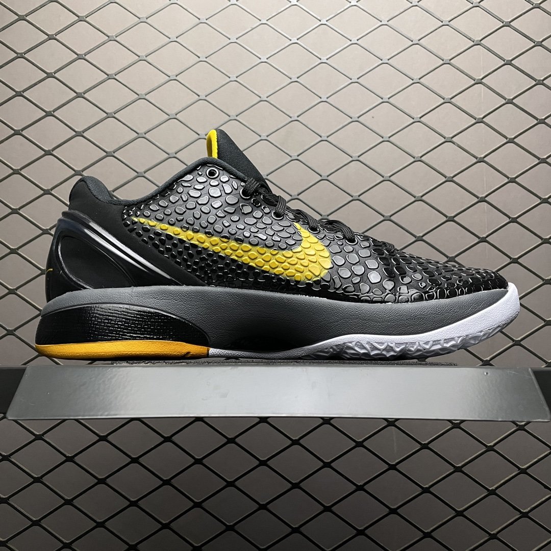 Replica Nike Shoe Nike Kobe VI Protro 6Black Del Sol436311-002 Size 39-46