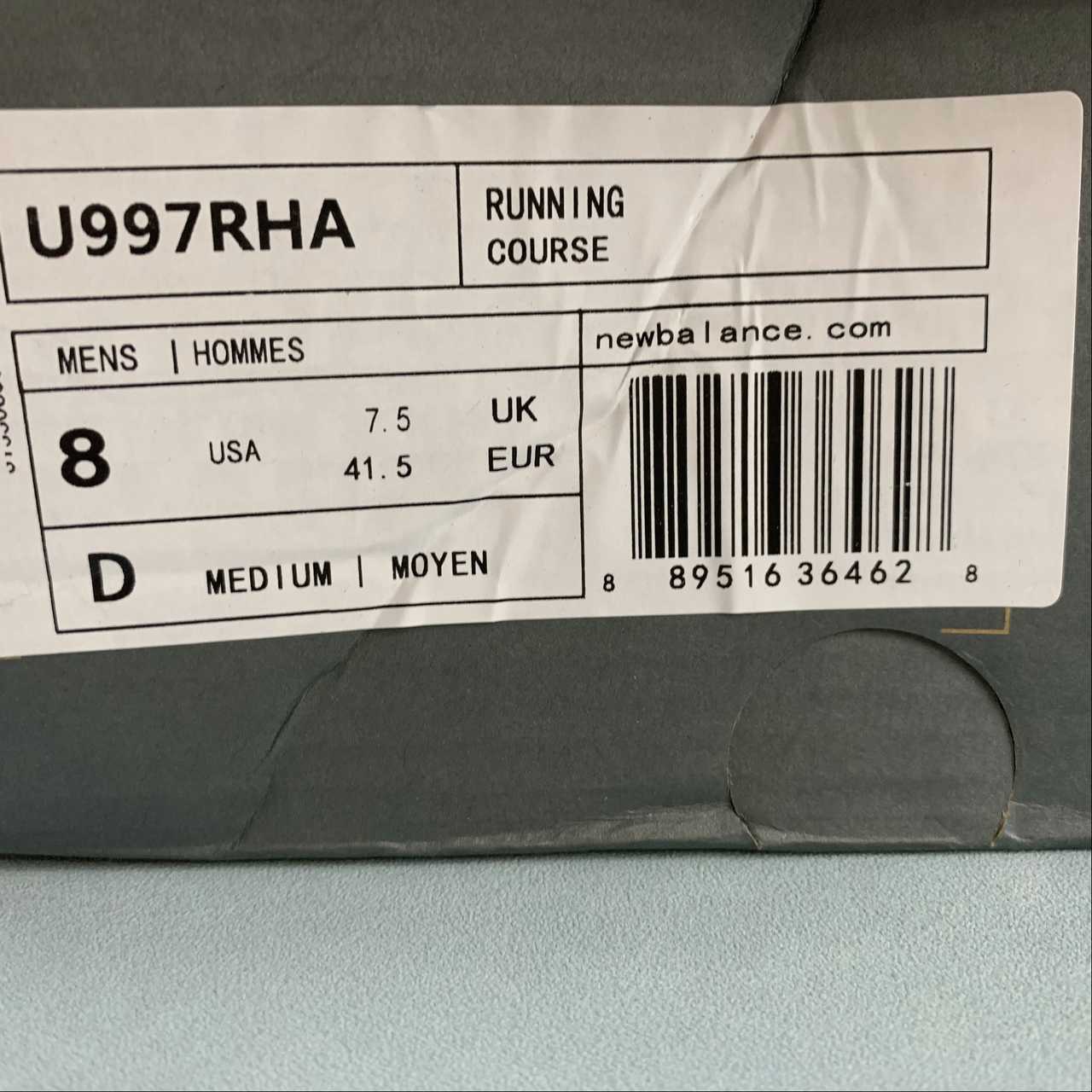 Replica New Balance Shoe New Balance NB997 U997RHA  36-45