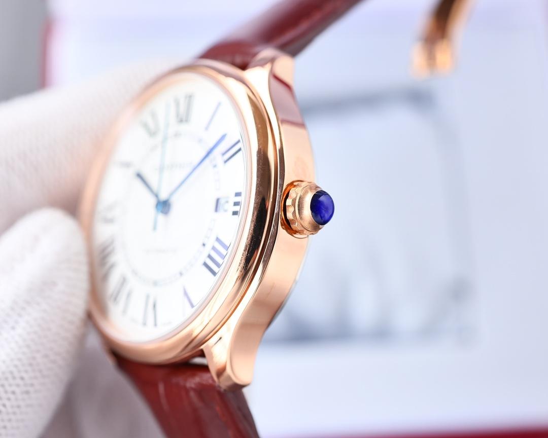 Replica Cartier 904l Stainless Steel Quartz Watch 40MM